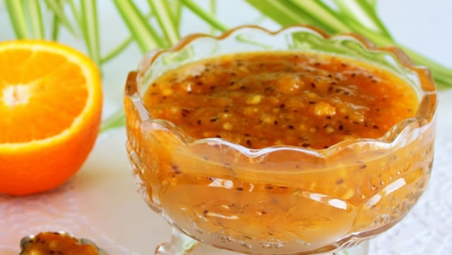 Джем из крыжовника с апельсином